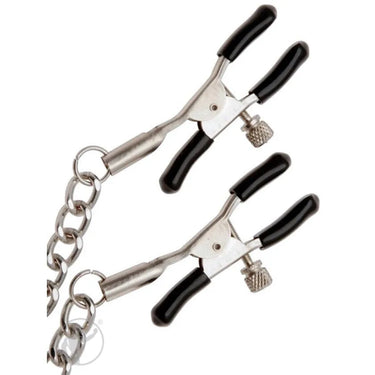 Scandals Classic Adjustable Nipple Clamps with Chain Clamps & Clips Scandals